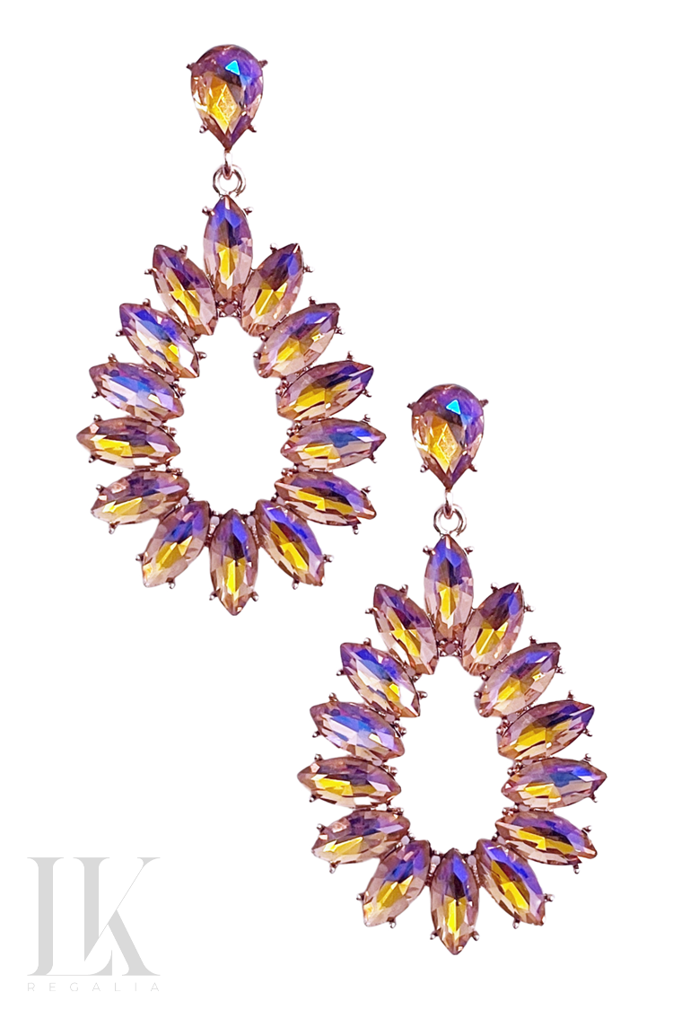 Crystal Light (Multi-Color) Earrings